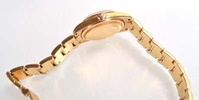 Lot A gentleman's 18ct yellow gold Oyster...