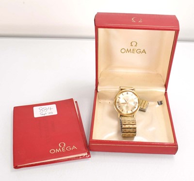Lot 884 - A gentleman's gold plated Constellation...