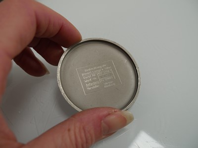 Lot 886 - A WWII gentleman's steel Luftwaffe observers...