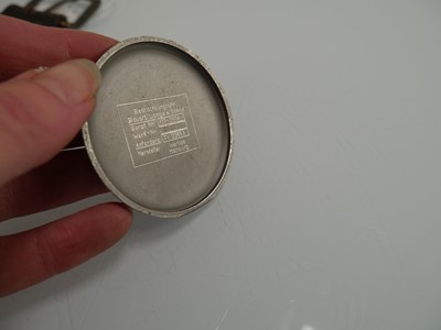 Lot 886 - A WWII gentleman's steel Luftwaffe observers...