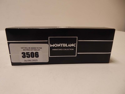 Lot Mont Blanc miniatures collection 5x 4.5ml...