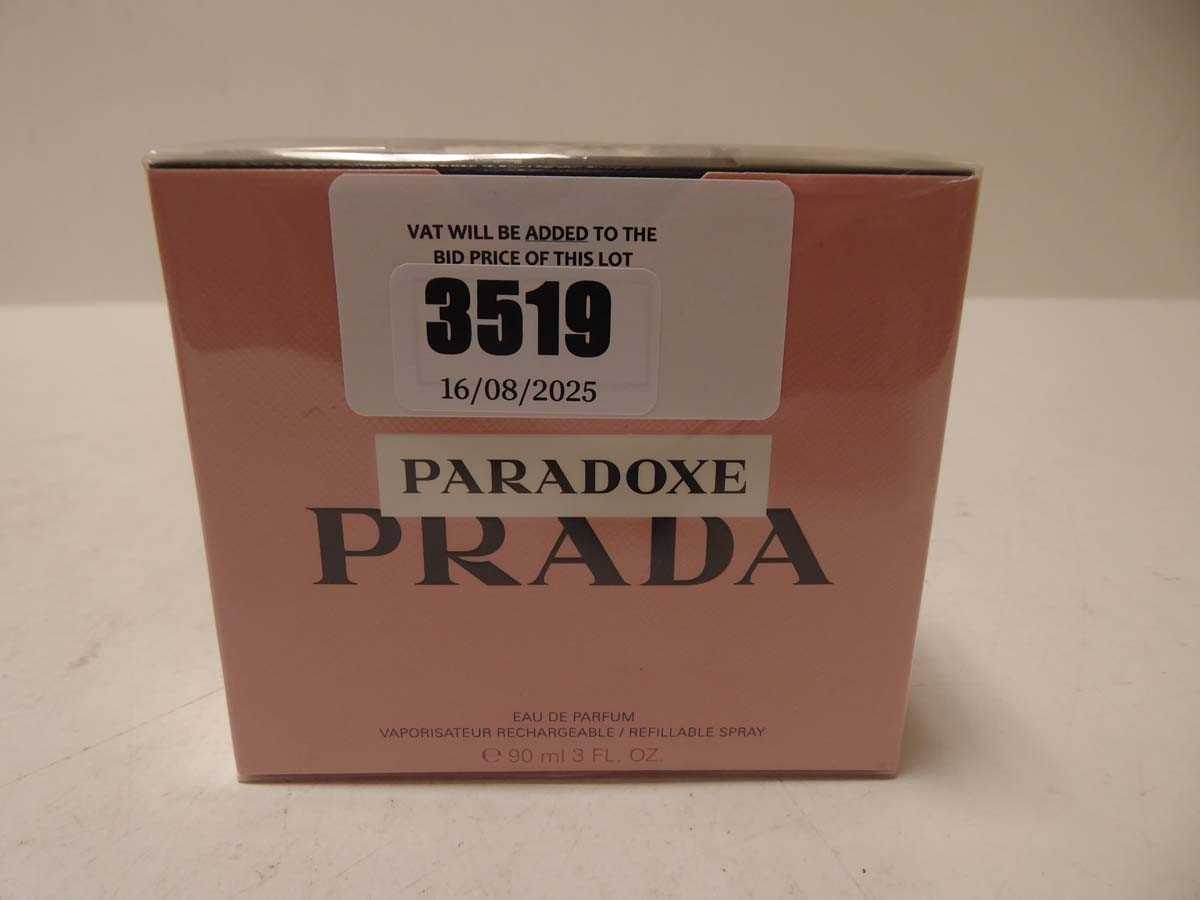 Lot Prada paradoxe eau de parfum 90ml