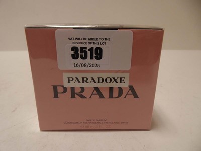 Lot Prada paradoxe eau de parfum 90ml