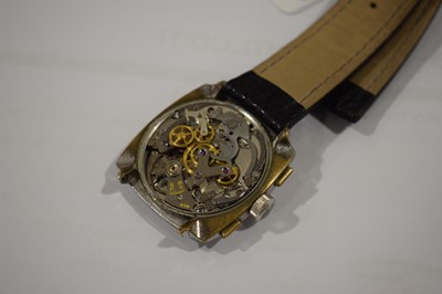Lot 890 - A stainless steel Top Time wristwatch by...