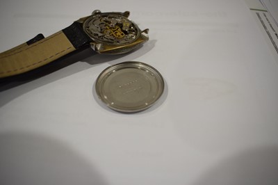 Lot 890 - A stainless steel Top Time wristwatch by...