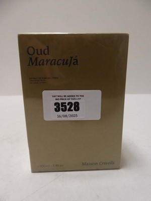Lot Maison Crivelli oud maracuja extrait de parfum...