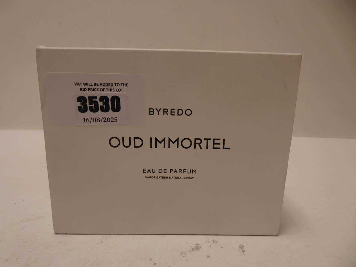 Lot Byredo oud immortel eau de parfum 100ml