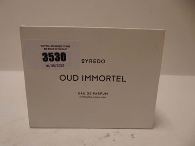 Lot Byredo oud immortel eau de parfum 100ml