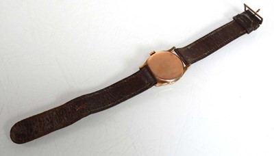Lot 903 - A ladies 9ct yellow gold wristwatch by Rolex,...