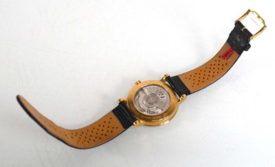Lot 906 - A gentleman's gold plated stainless steel...