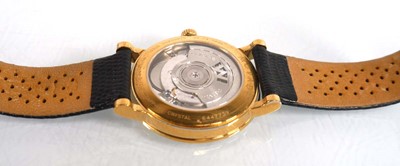 Lot 906 - A gentleman's gold plated stainless steel...