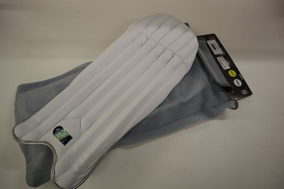 Lot GM 202 cricket batting pads, junior, ambi