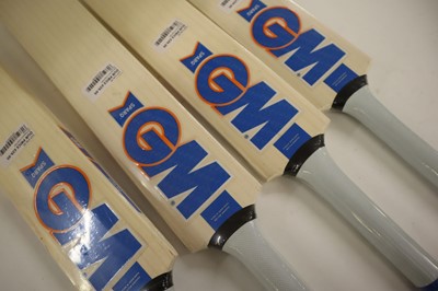 Lot 4x GM Sparq cricket bats, youth