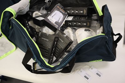 Lot DSC cricket bag containing a large number GM...