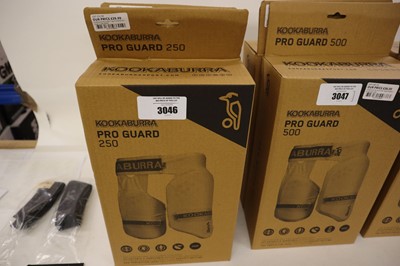 Lot 1x adult, 1x youth, Kookaburra Pro thigh guards