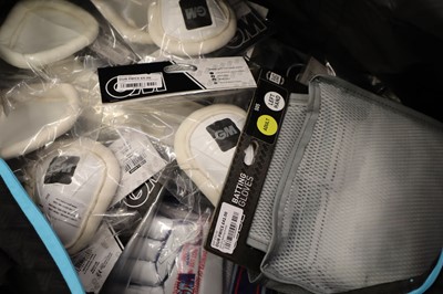 Lot GM cricket bag containing 3x pairs assorted...