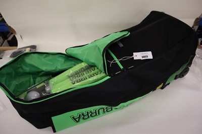 Lot Kookaburra cricket equipment rucksack...