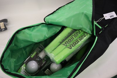 Lot Kookaburra cricket equipment rucksack...