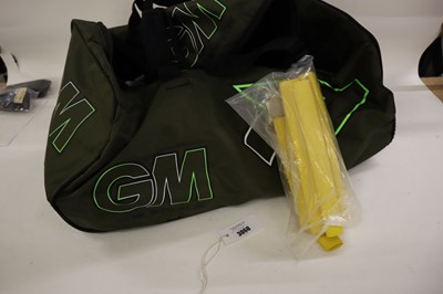 Lot GM cricket bag containing approx. 50x cricket...