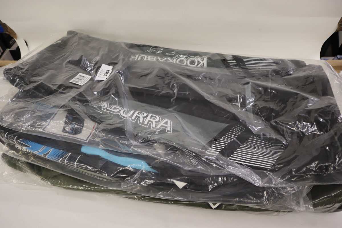 Lot 3x cricket bags including 2x GM and a Kookaburra