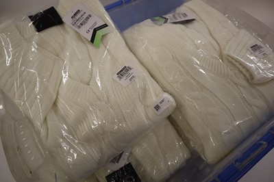 Lot Approx. 7x GM senior cable knit cricket sweaters