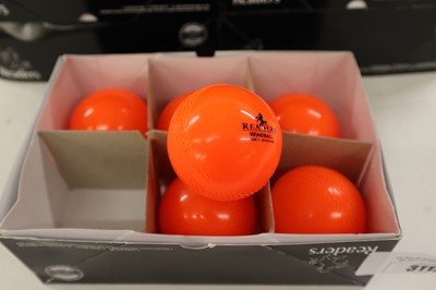 Lot 7x six packs of Readers Windball Youth cricket...