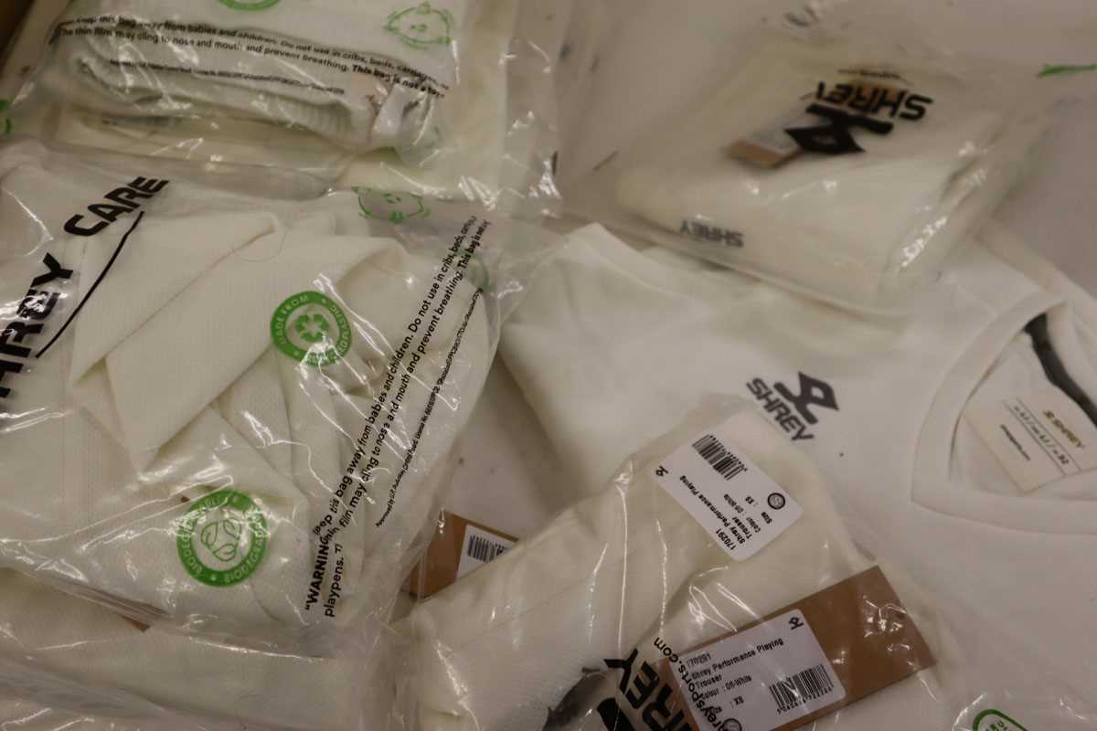 Lot 16x various pieces Shrey cricket whites
