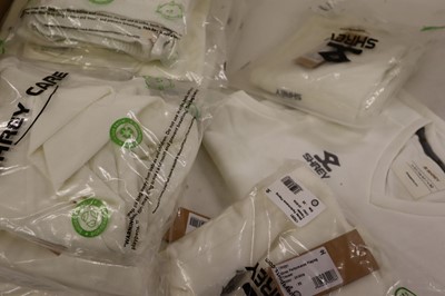 Lot 16x various pieces Shrey cricket whites