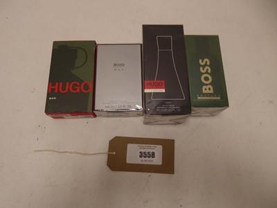 Lot 4x Various Hugo Boss perfumes