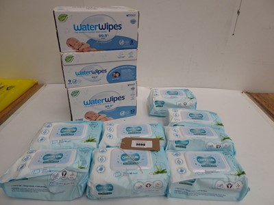 Lot 3699 - 3 boxes of Allergy UK water wipes and 2 packs...