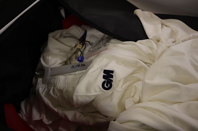 Lot Gray Nicholls cricket bag containing approx....