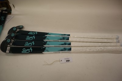 Lot 4x Kookaburra Nocturne junior hockey sticks