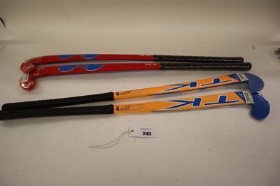 Lot 4x TK Maxi assorted junior hockey sticks