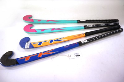 Lot 4x TK Maxi assorted junior hockey sticks