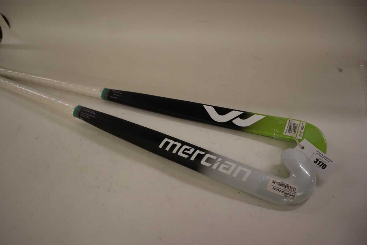 Lot Mercian Genesis CKF35 37.5" hockey stick, and...