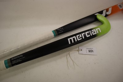 Lot Mercian CF25i hockey stick, together with a...