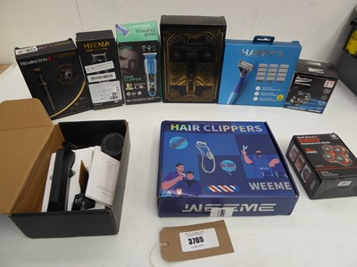 Lot 3705 - Remington T-Series detail kit, Harry's razor...