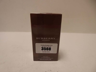 Lot Burberry London for men eau de toilette 100ml