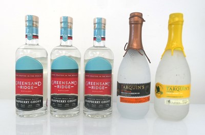 Lot 14 - 5 bottles, 3x Greensand Ridge Raspberry Ghost...