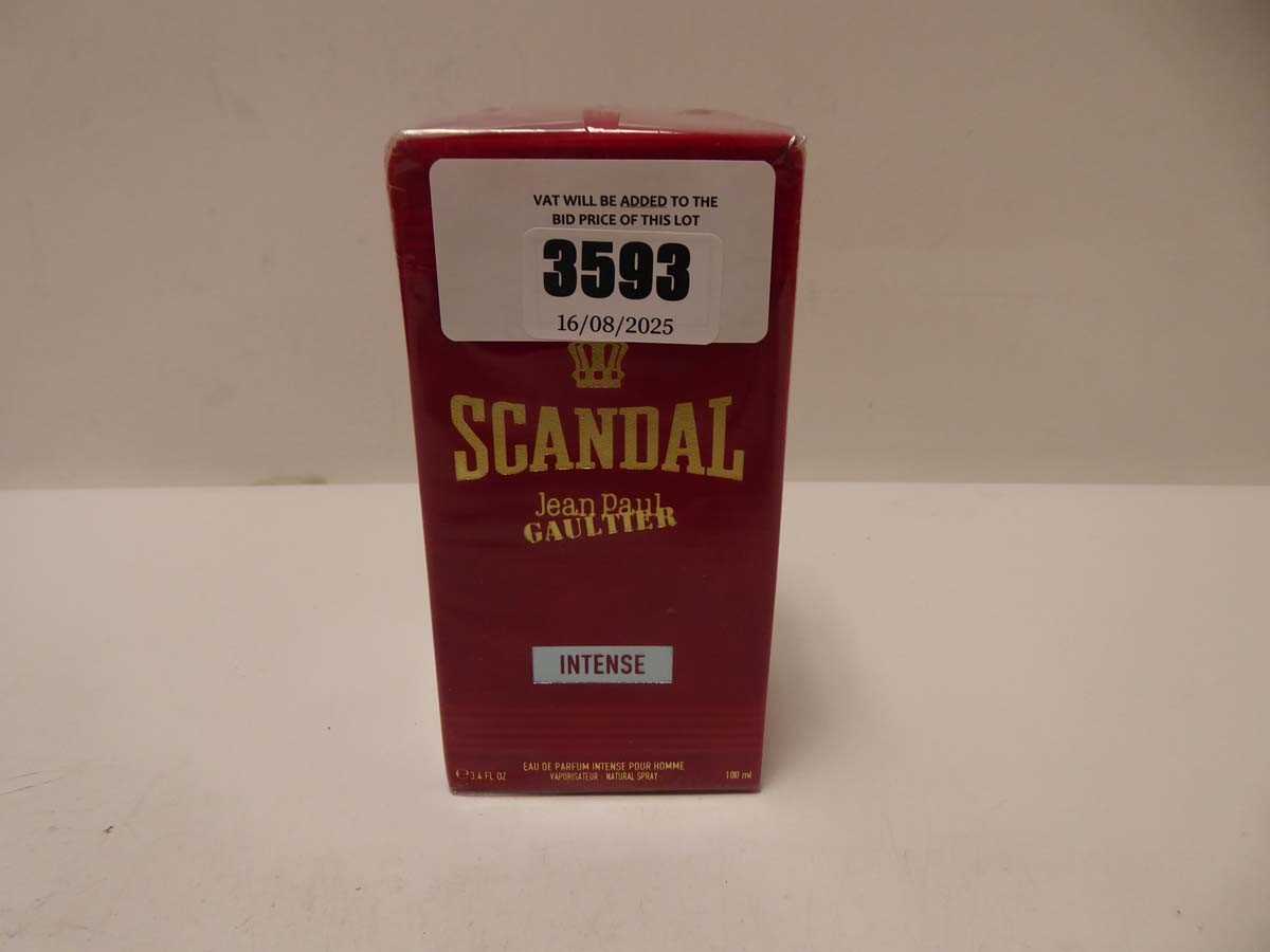 Lot Jean Paul Gaultier scandal intense eau de...