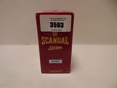 Lot Jean Paul Gaultier scandal intense eau de...