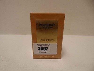 Lot Burberry goddess eau de parfum intense 100ml