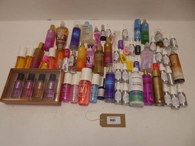 Lot Large selection of various body sprays