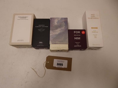 Lot 5x Various Zara perfumes