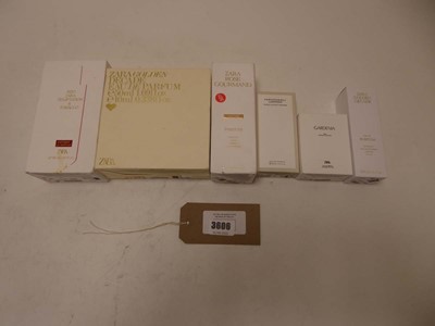 Lot 6x Various Zara perfumes