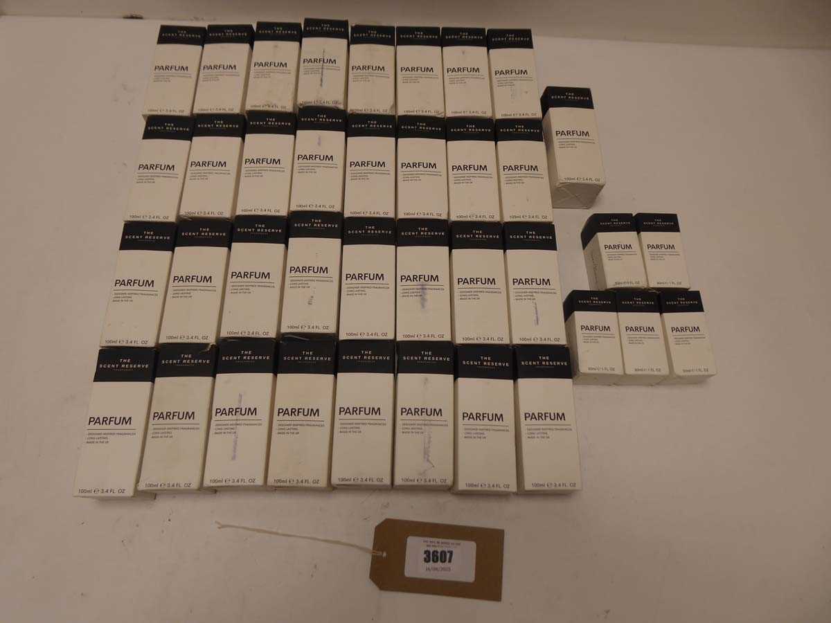 Lot 33x The Scent Reserve 100ml perfumes plus 5x...