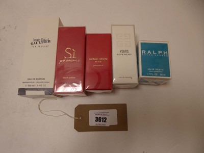 Lot 5x Perfumes to include Jean Paul Gaultier,...