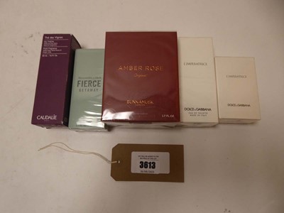 Lot 5x Perfumes to include Sunnamusk, Dolce &...