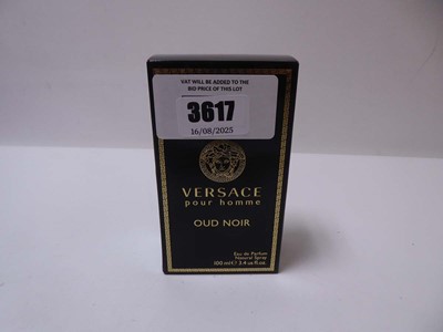 Lot Versace oud noir pour homme eau de parfum 100ml