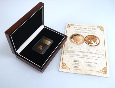 Lot 947 - A London Mint Gibraltar 'The Dragon Conquered'...